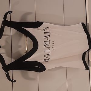 Balmain Viscose Sleeveless Top